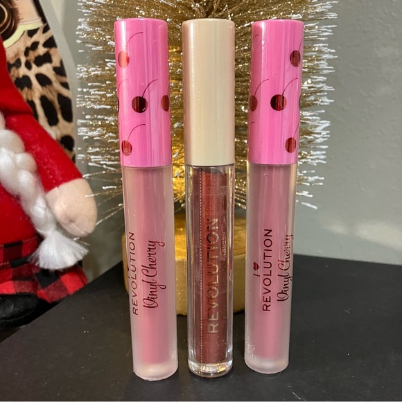 Revolution Liquid lipstick/Gloss Trio - Picture 2 of 3